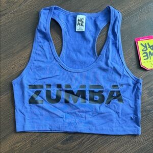 Zumba Fitness Blue Crop Top